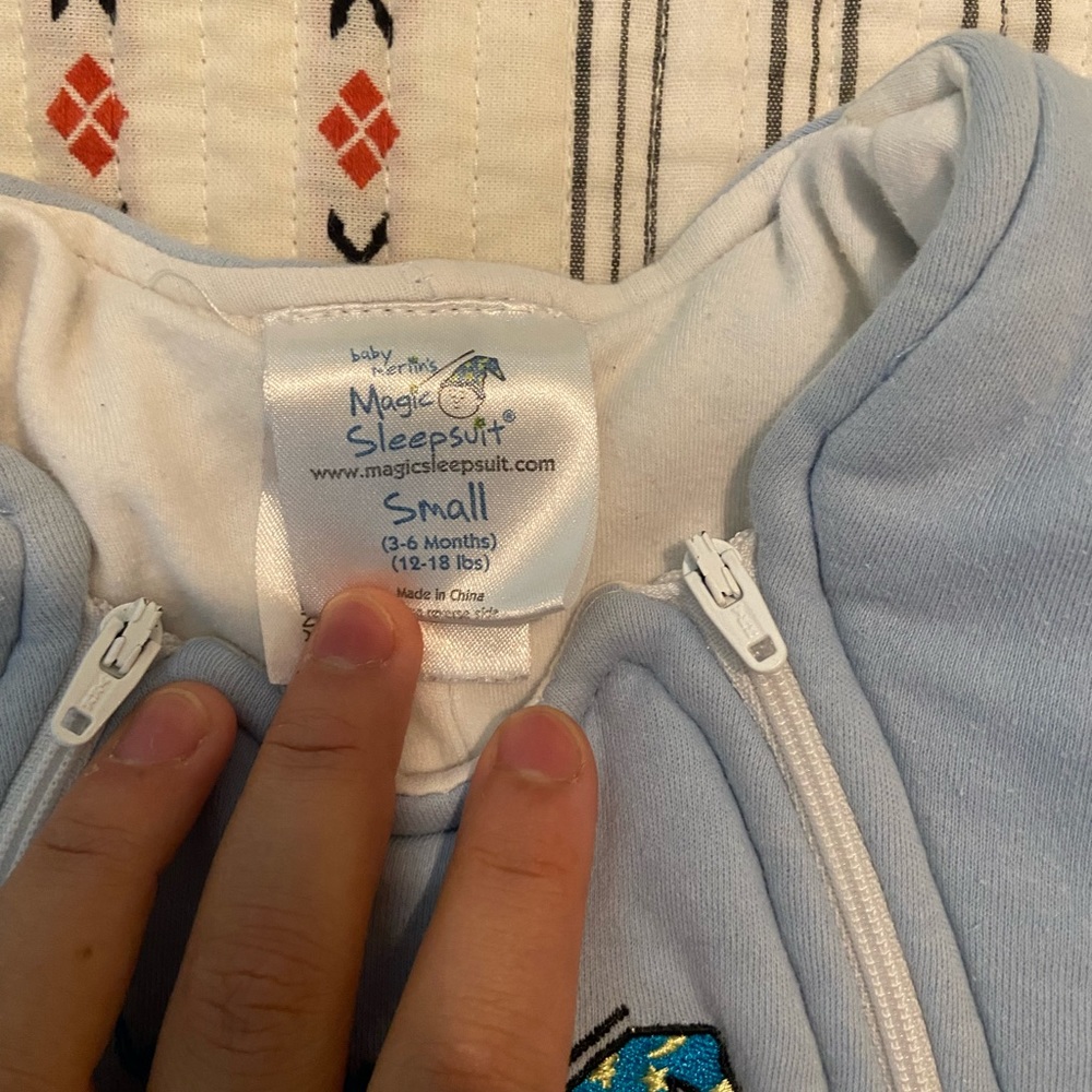 Baby Merlin Magic Sleepsuit - Small